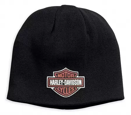 Harley-Davidson Reversible Cotton Knit Beanie Hat | 99431-18vm