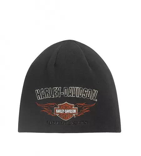 Harley-Davidson® Reversible Flame Knit Hat | 99509-12VM